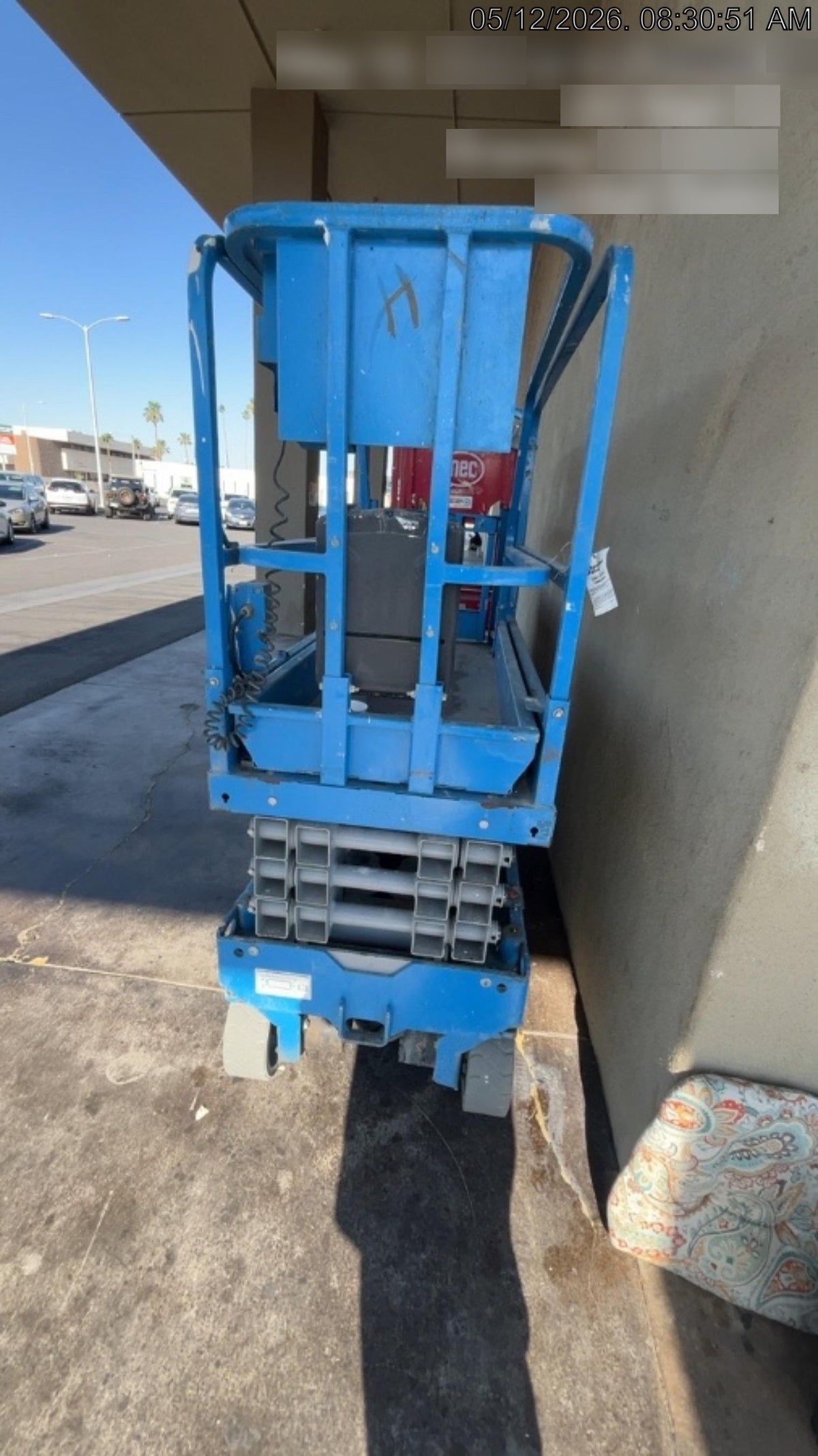 2019 Genie GS-1930 Half Height Swing Gate, 800W Inverter