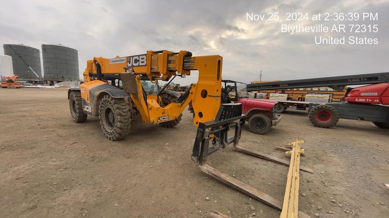 2022 JCB 512-56 74Hp Dsl, Cab/Heat/Air, Sld Tires, LED WL, Bcn, L Hook, EST