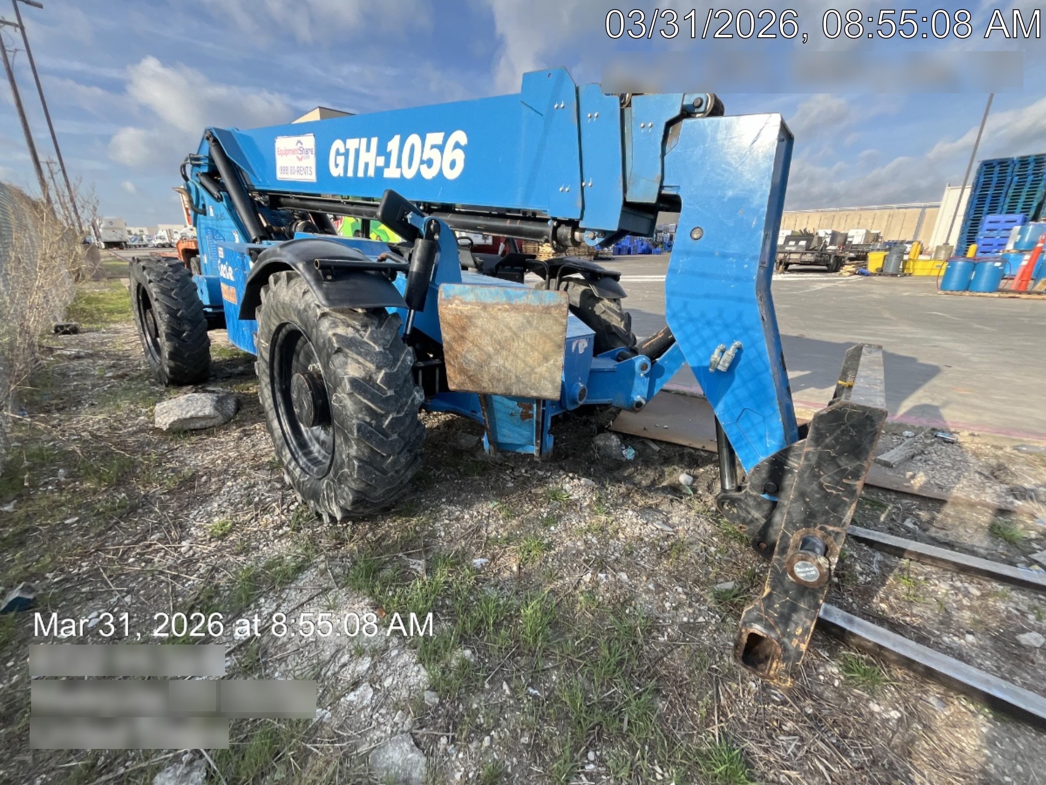 2017 GENIE GTH-1056