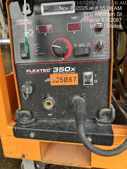 2025 LINCOLN ELECTRIC FLEXTEC 350X