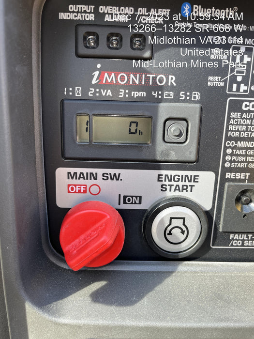 2023 HONDA EU7000ISNAN