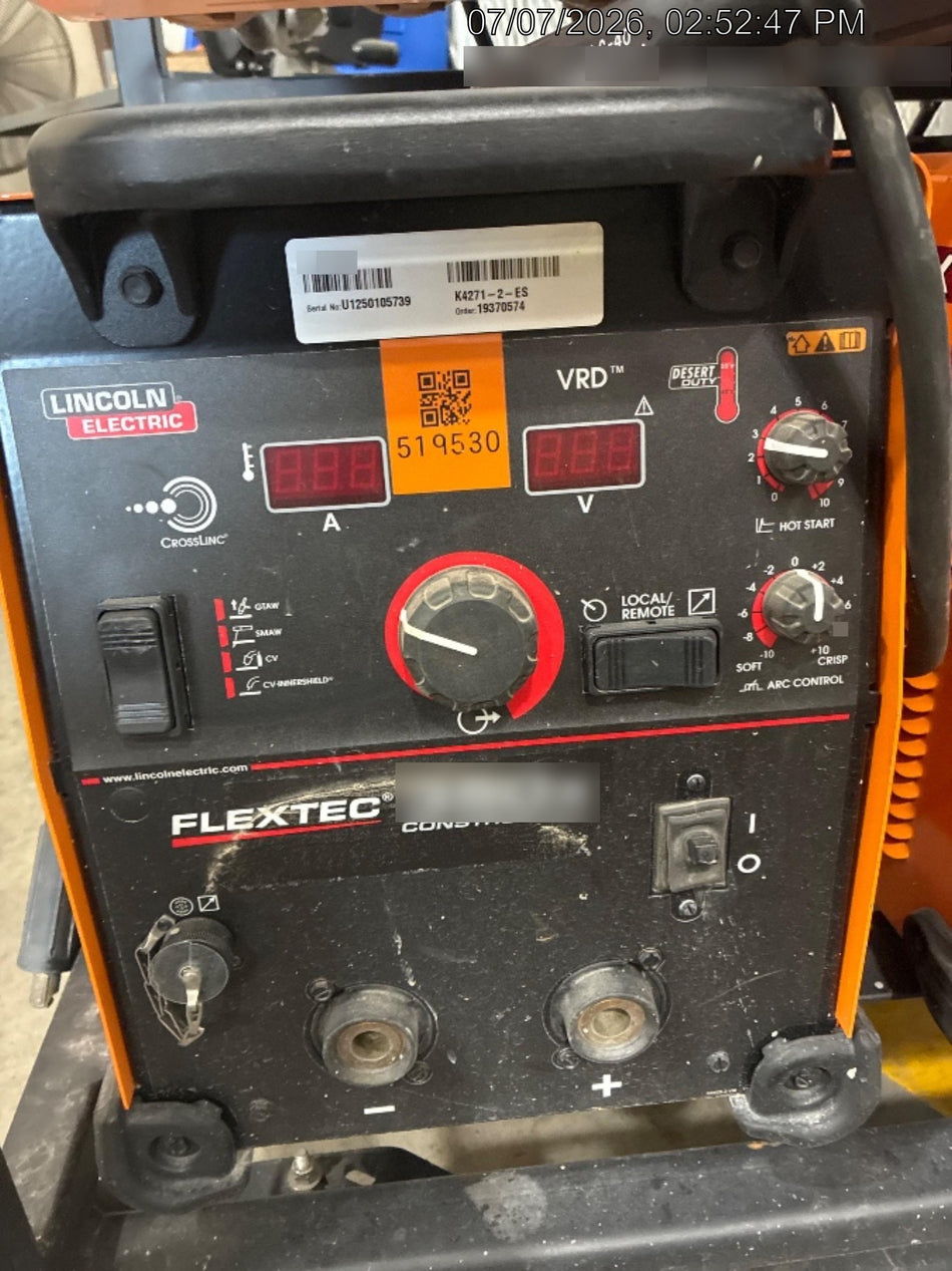 2025 LINCOLN ELECTRIC FLEXTEC 350X