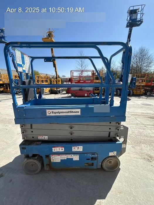 2018 Genie GS-1930 Genie GS-1930 w/Fixed Rail, Chain Entry