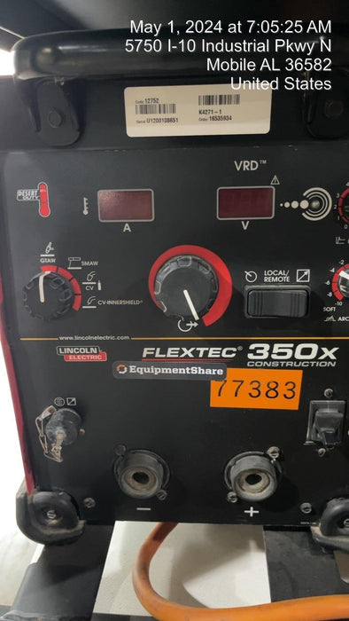 2020 LINCOLN ELECTRIC FLEXTEC 350X