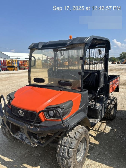 2019 Kubota RTV-XG850WL-H 4wd Utility Cart, Gas, 2 Seat, LED Strobe, Windshield Tempered Glass, Plastic Canopy, Wire Harness Kit, Backup Alarm