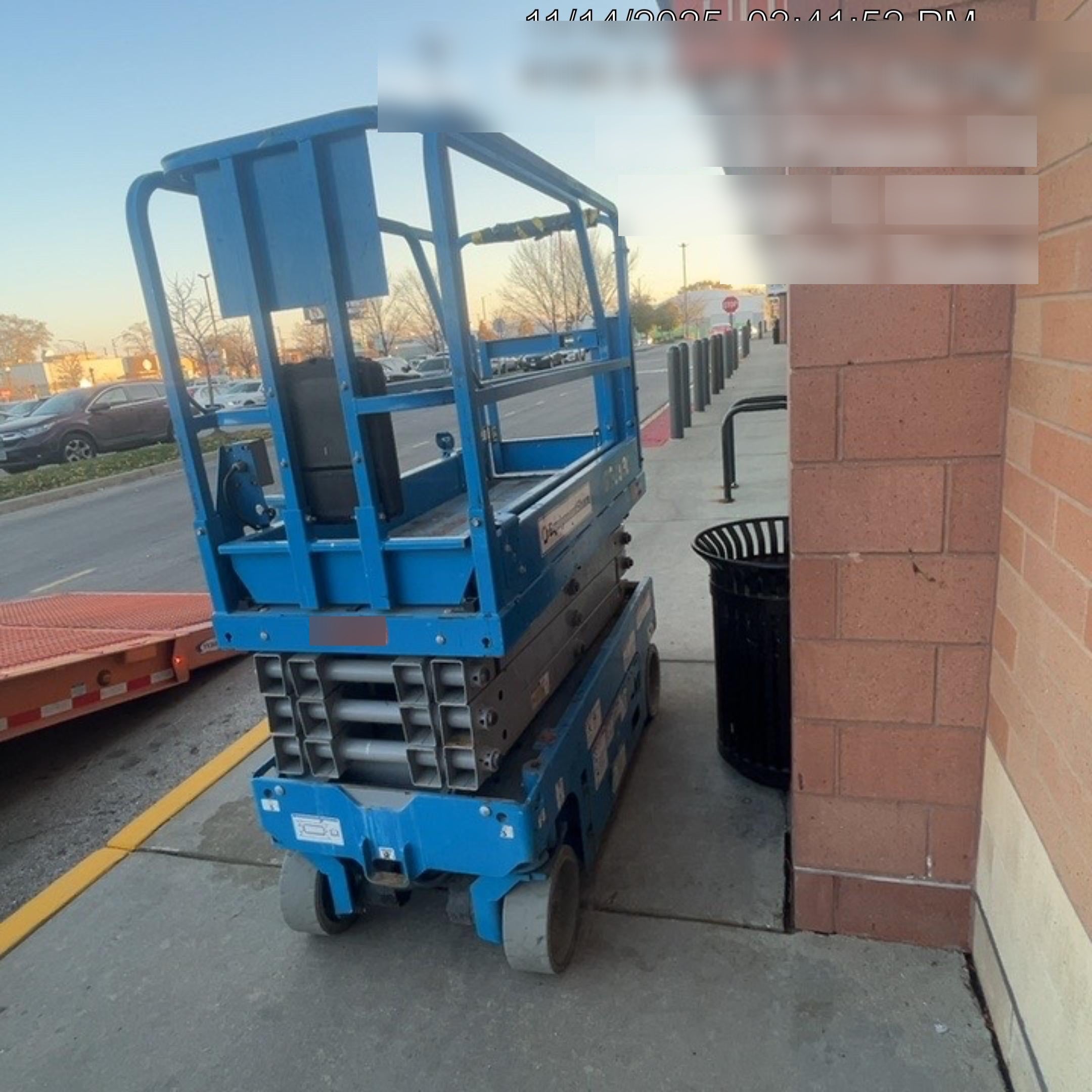 2020 Genie GS-1930 Solid Non Marking Tires, Beacon, Folding rails with half height swing gate
