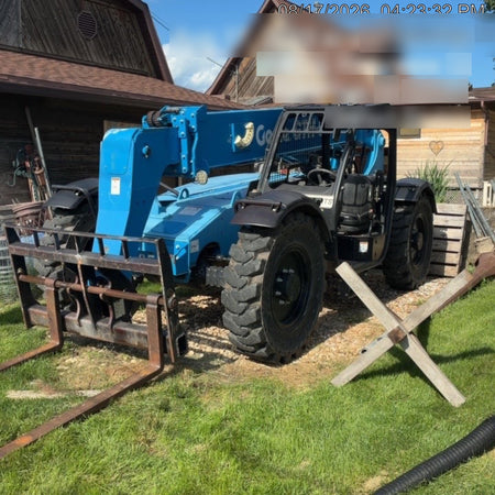 2018 Genie GTH-636 Genie GTH-636 w/Open ROPS, Solid Tires, Work Light/Beacon, 48" Carriage and Forks