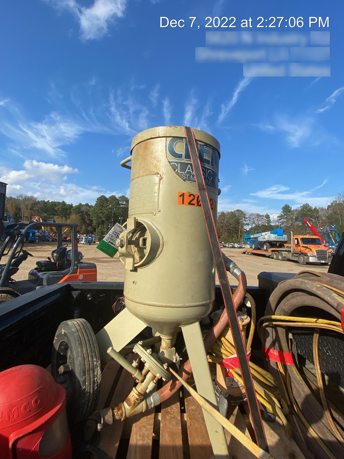 2020 CLEMCO BLASTER 11260