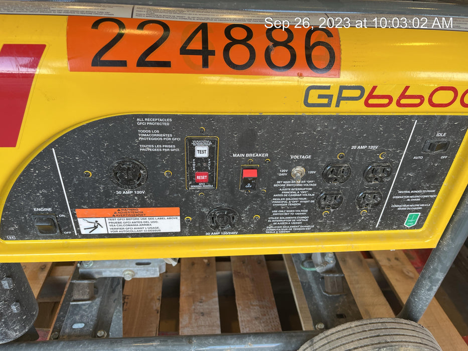 2022 WACKER NEUSON GP6600A