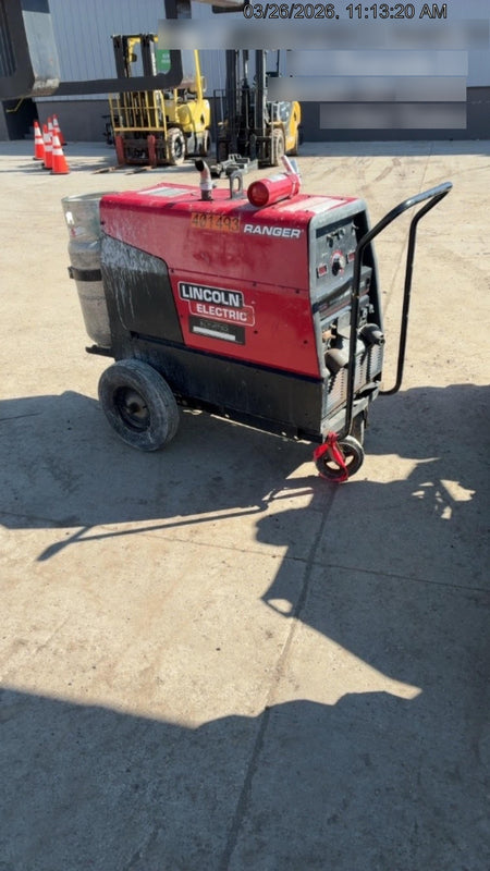 2024 Lincoln Electric Ranger 305 LPG Ranger 305 LPG, Undercarriage, Tank Holder & Strap, 10kw AC Gen, 25hp Kohler LPG Eng