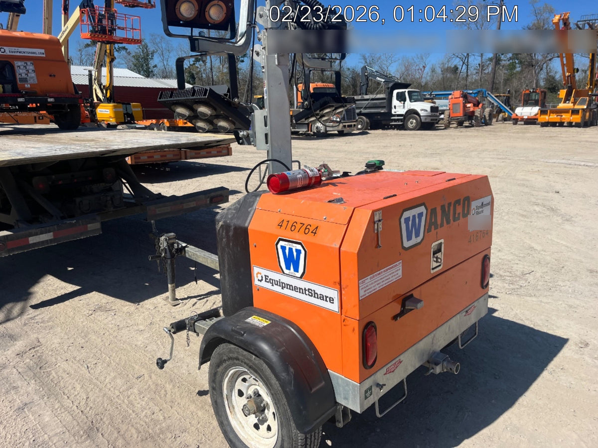 2024 Wanco WLTT-4MM4K Diesel, Deep Sea Controller, Shore Power Plug, Auto Start, (4) 350W LED Floodlights, 4kW Generator, 60 Gal Fuel Tank, 2" Ball, T3