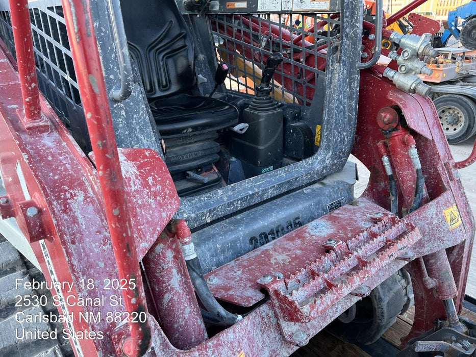 2022 Takeuchi TL8R2-R 74hp Kubota Diesel, Canopy, Rubber Tracks, Manual QC