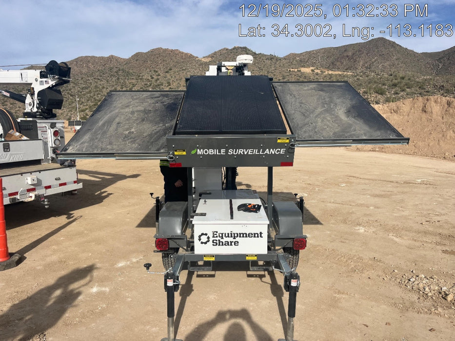 2025 NATIONAL SIGNAL Sunray Solar-Powered Mobile Integrator Tower