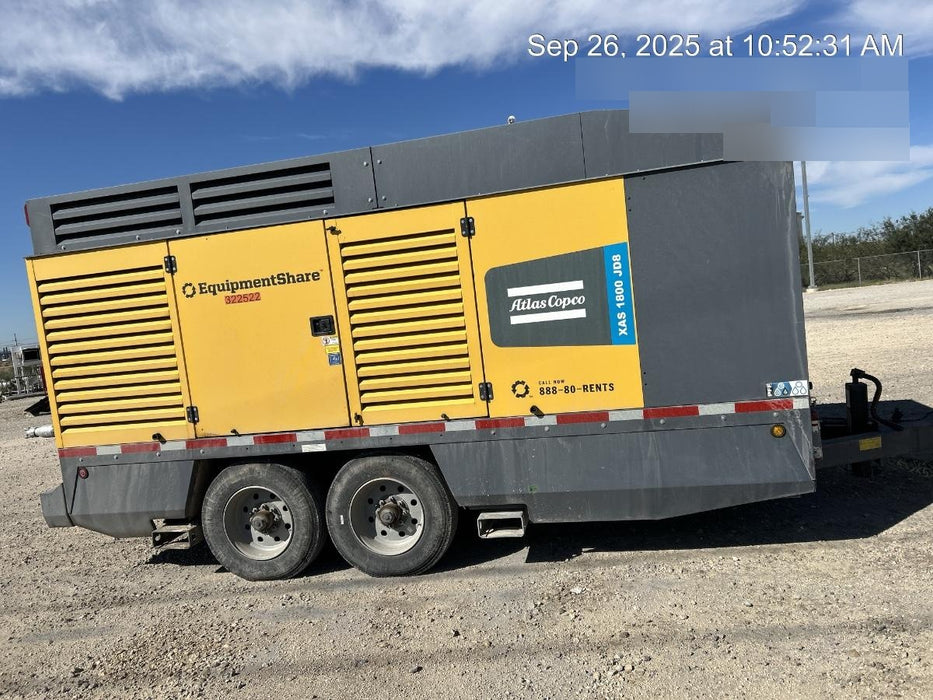2023 ATLAS COPCO XAS 1800