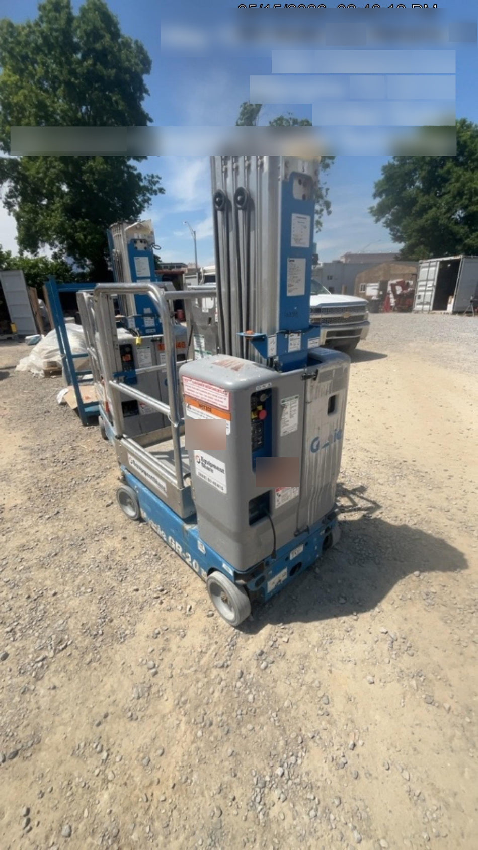 2020 GENIE GR-20