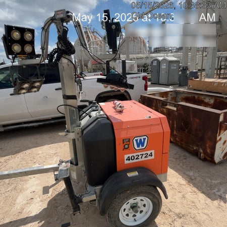 2024 Wanco WLTT-4MM4K Diesel, Deep Sea Controller, Shore Power Plug, Auto Start, (4) 350W LED Floodlights, 4kW Generator, 60 Gal Fuel Tank, 2" Ball, T3