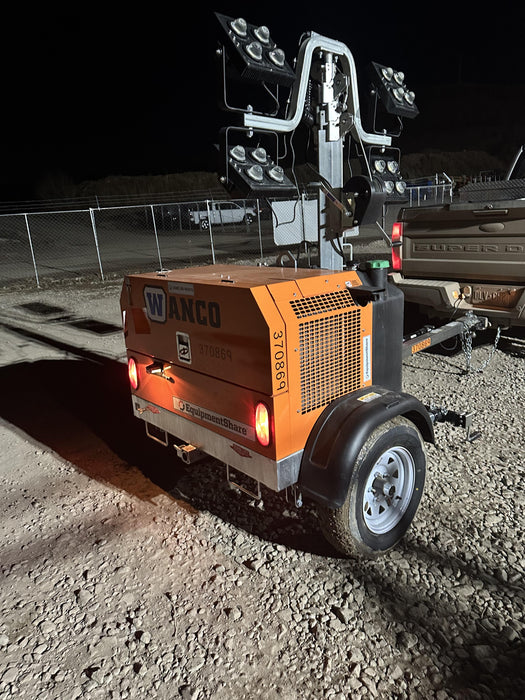 2023 Wanco WLTT-4MM4K Diesel, Deep Sea Controller, Shore Power Plug, Auto Start, (4) 350W LED Floodlights, 4kW Generator, 60 Gal Fuel Tank, 2" Ball, T3