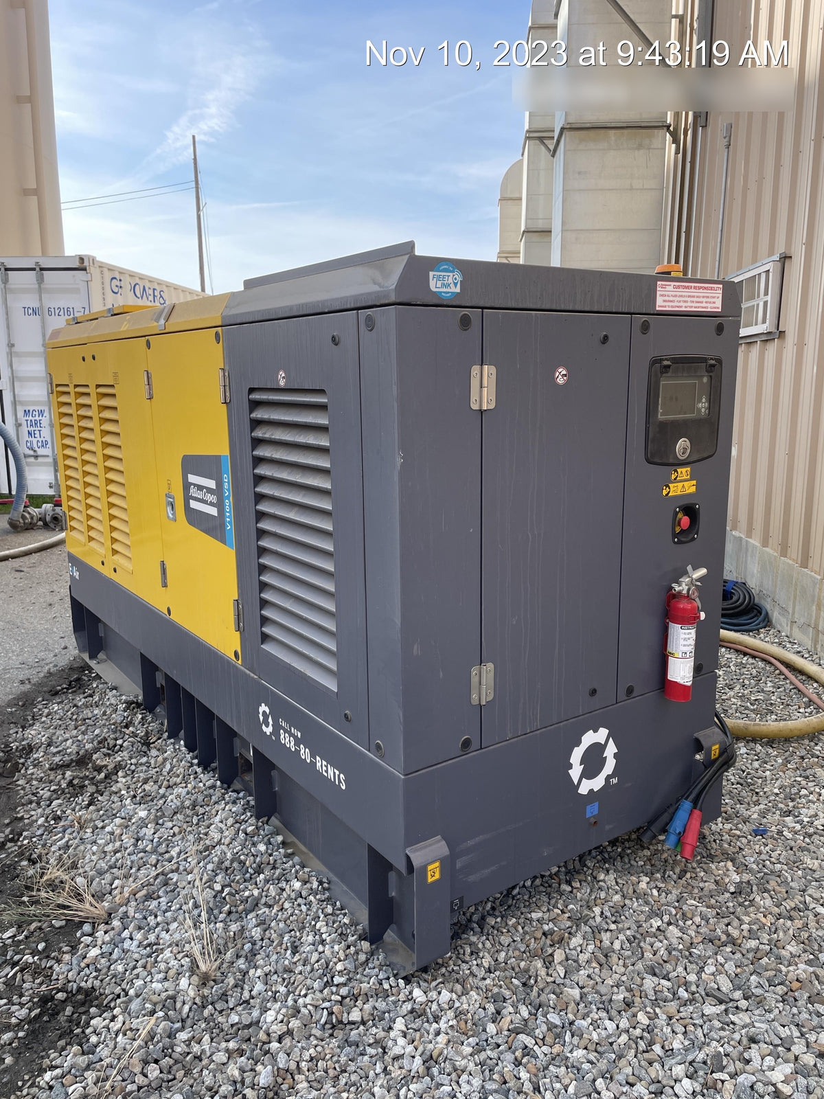 2022 ATLAS COPCO E-AIR V1100
