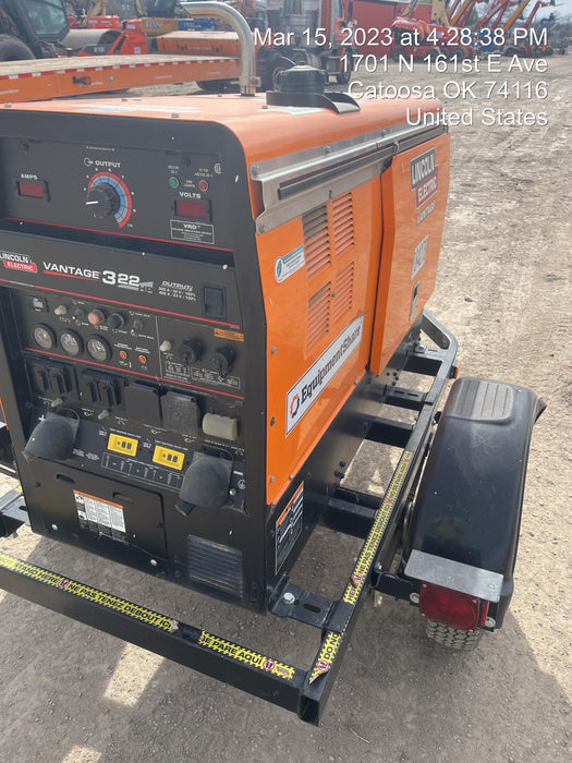 2021 Lincoln Electric Vantage 322 VANTAGE 322 READY-PAK 3