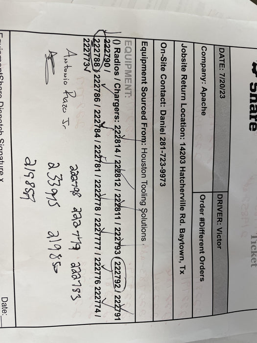 2022 MOTOROLA XPR3300E