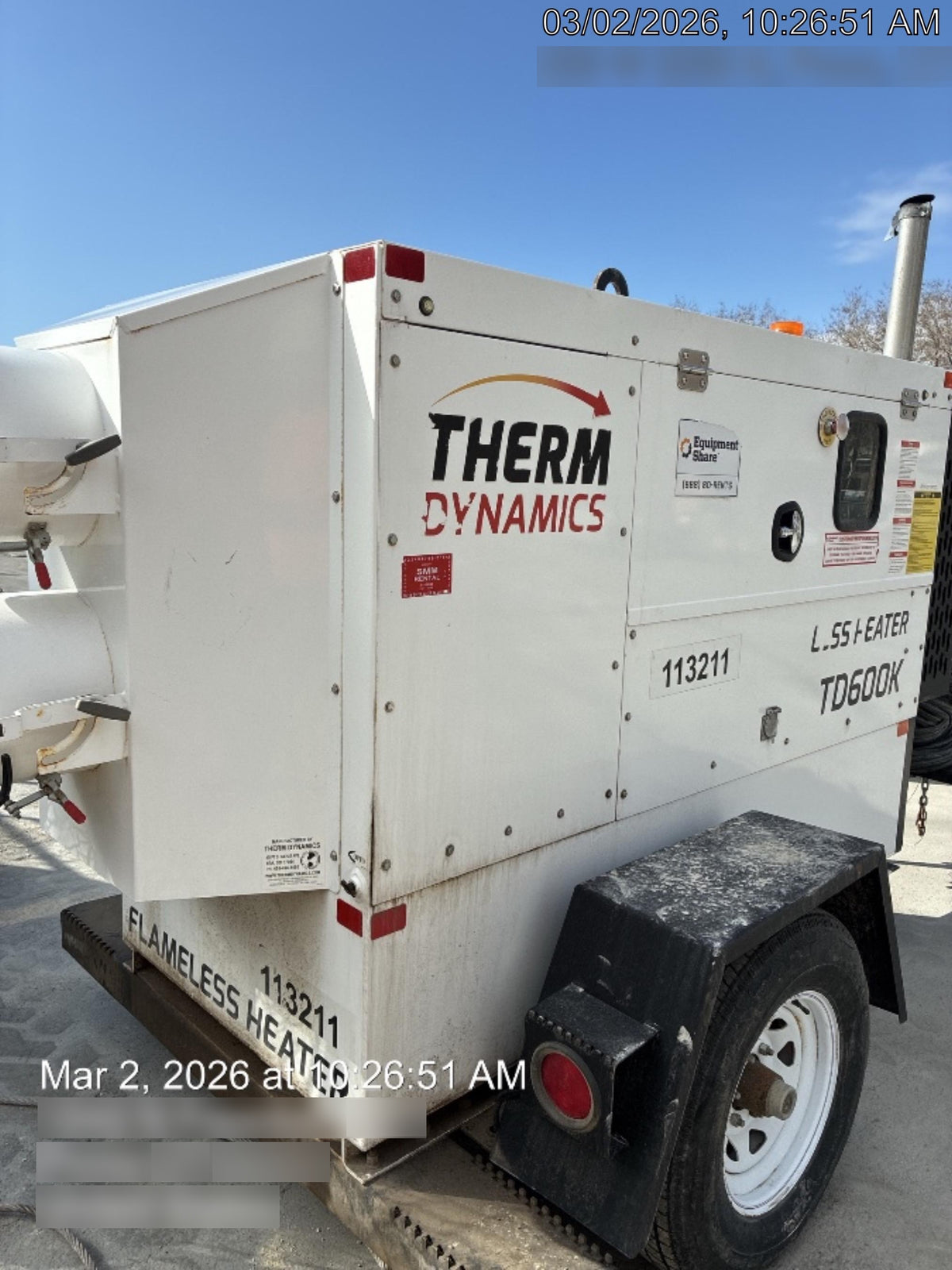 2020 THERM DYNAMICS TD600
