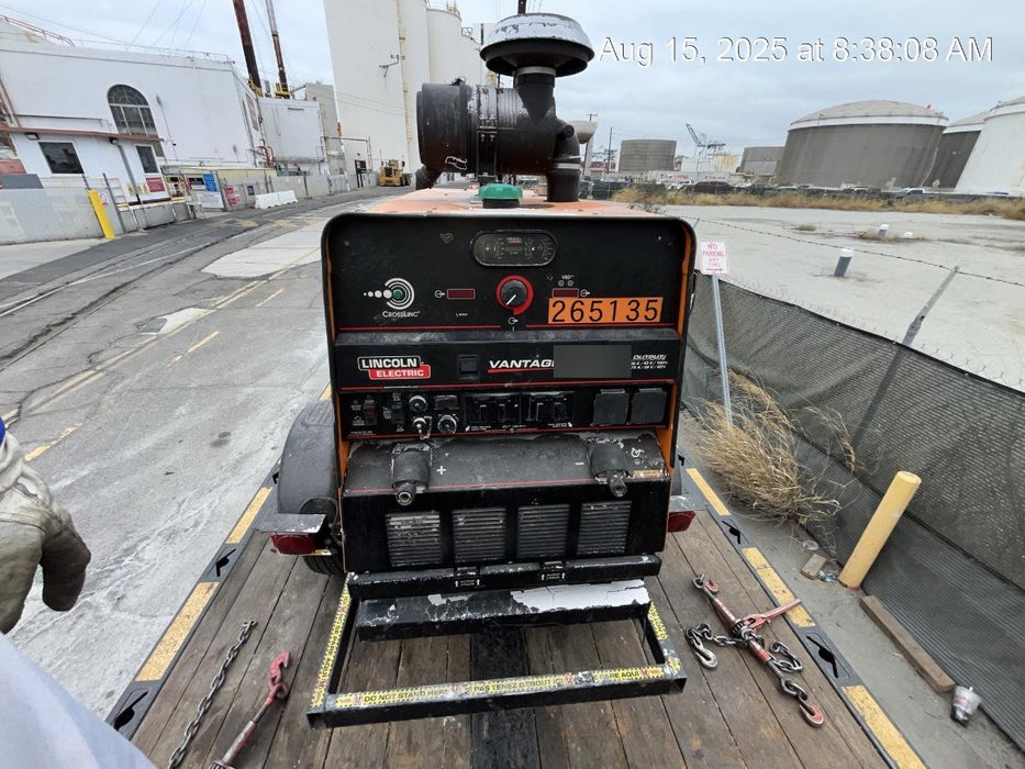 2022 Lincoln Electric Vantage 549X Crosslink Technology, Trailer Mounted, ES Decals, T3