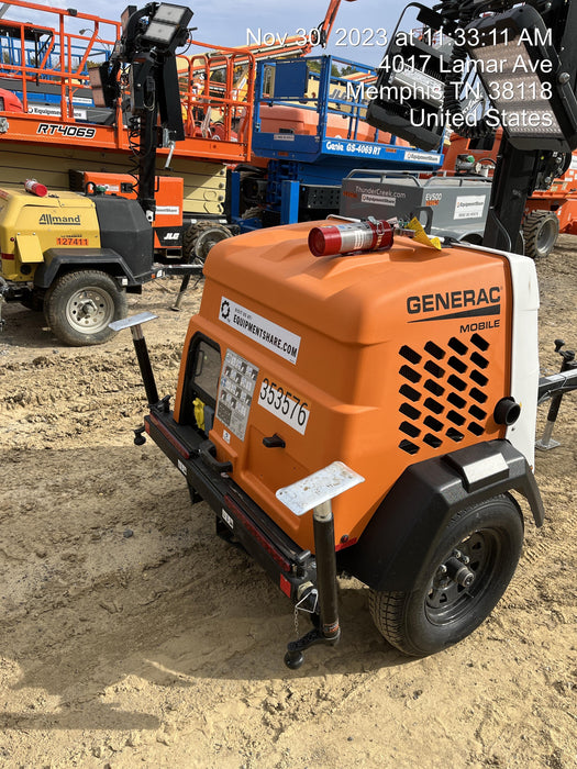 2023 Generac MLT2 Diesel, Flex Switch 120V Input, Powerzone Controller, (4) 320W LED Lights, 4kW Generator, 39.9 Gal Fuel Tank, 2" Ball, T3