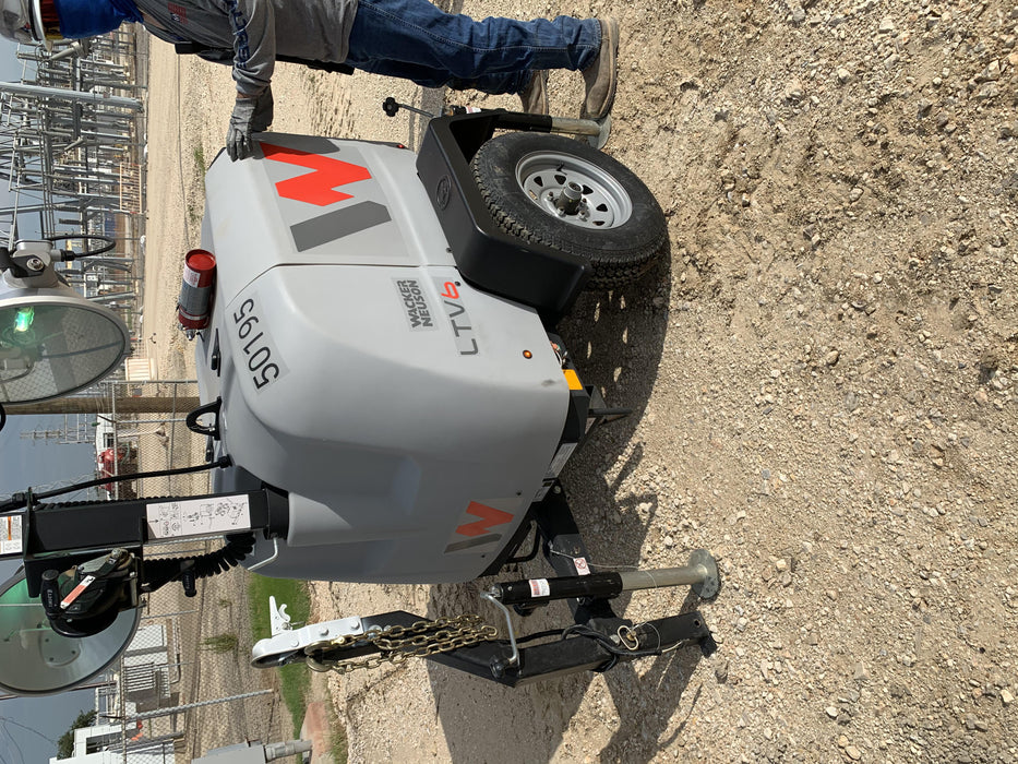 2019 Wacker Neuson LTV6L-MH Mobile Light Tower w/Fuel Level Sensor Installed