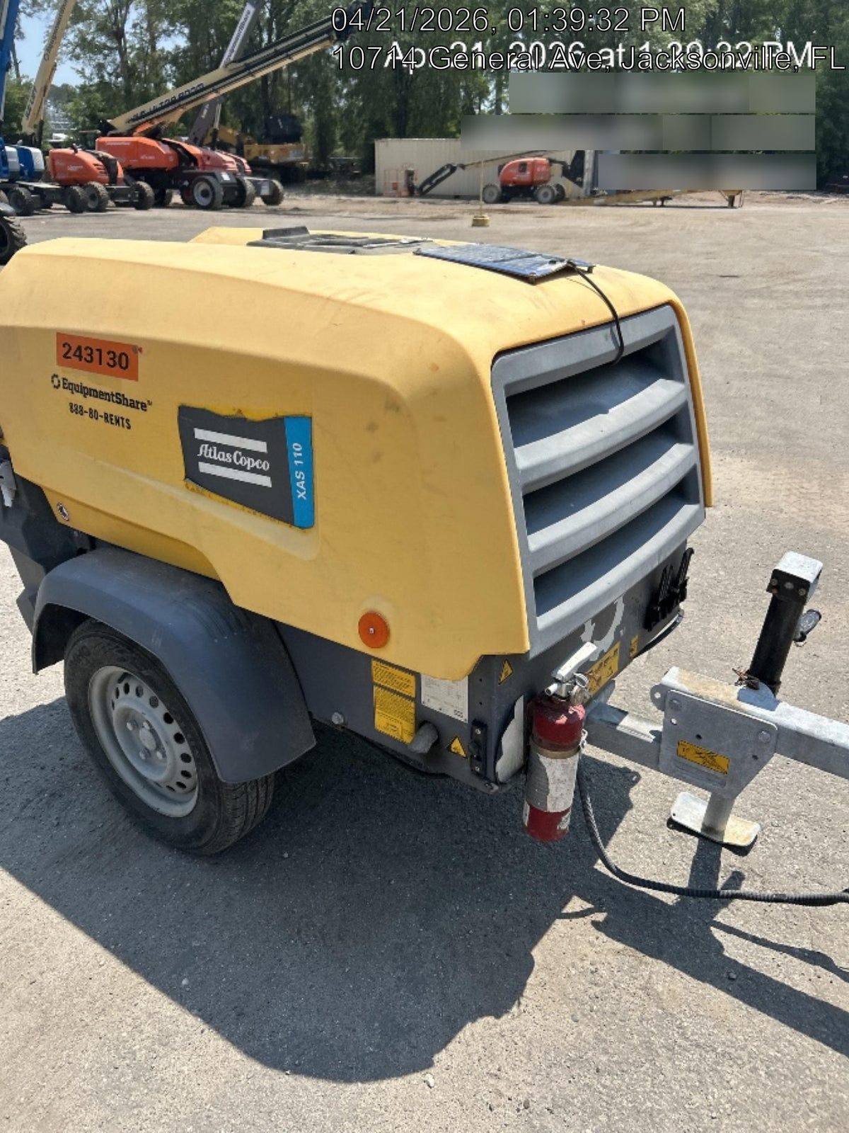 2022 ATLAS COPCO XAS 110
