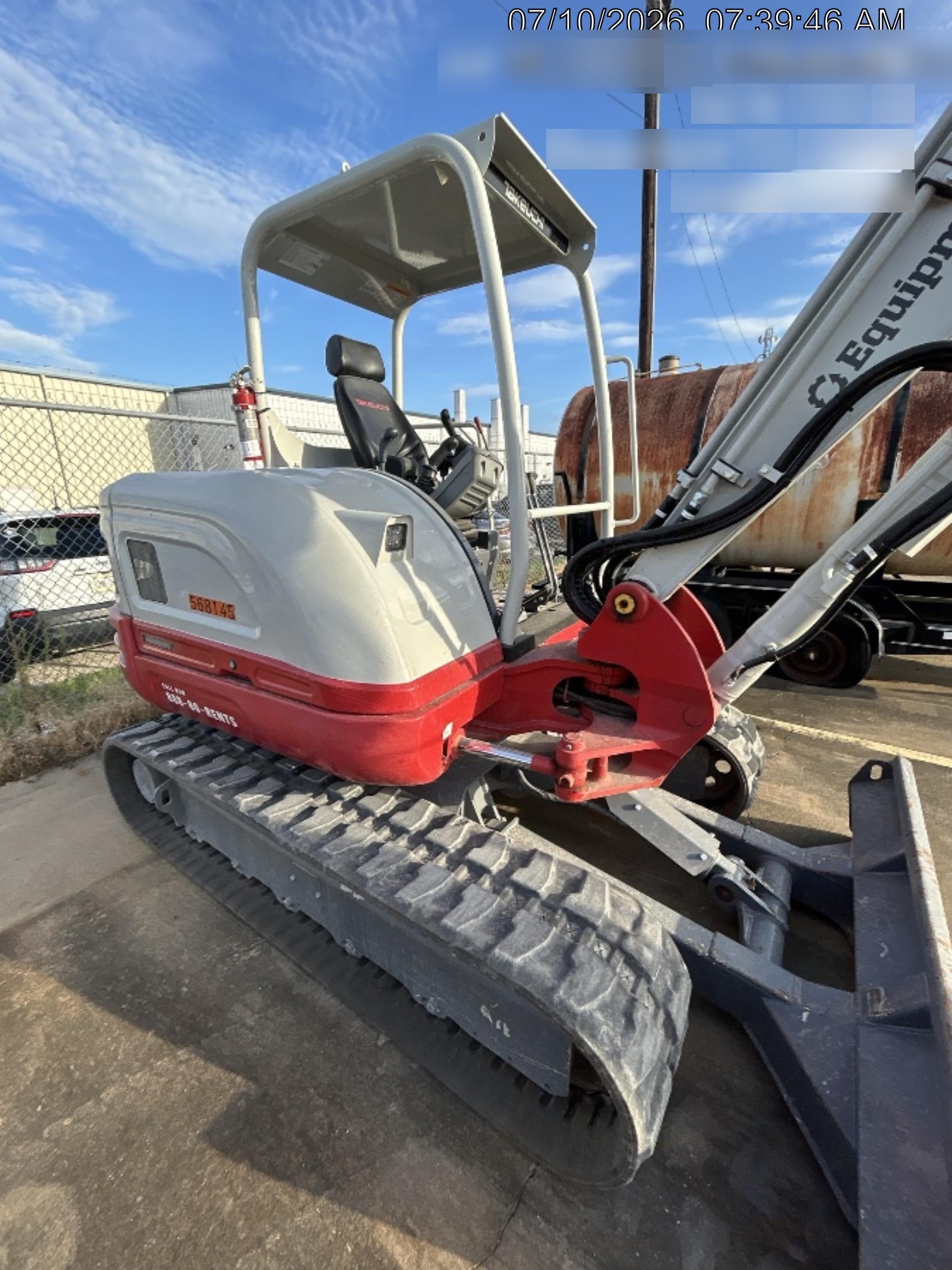 2025 TAKEUCHI TB250-2R
