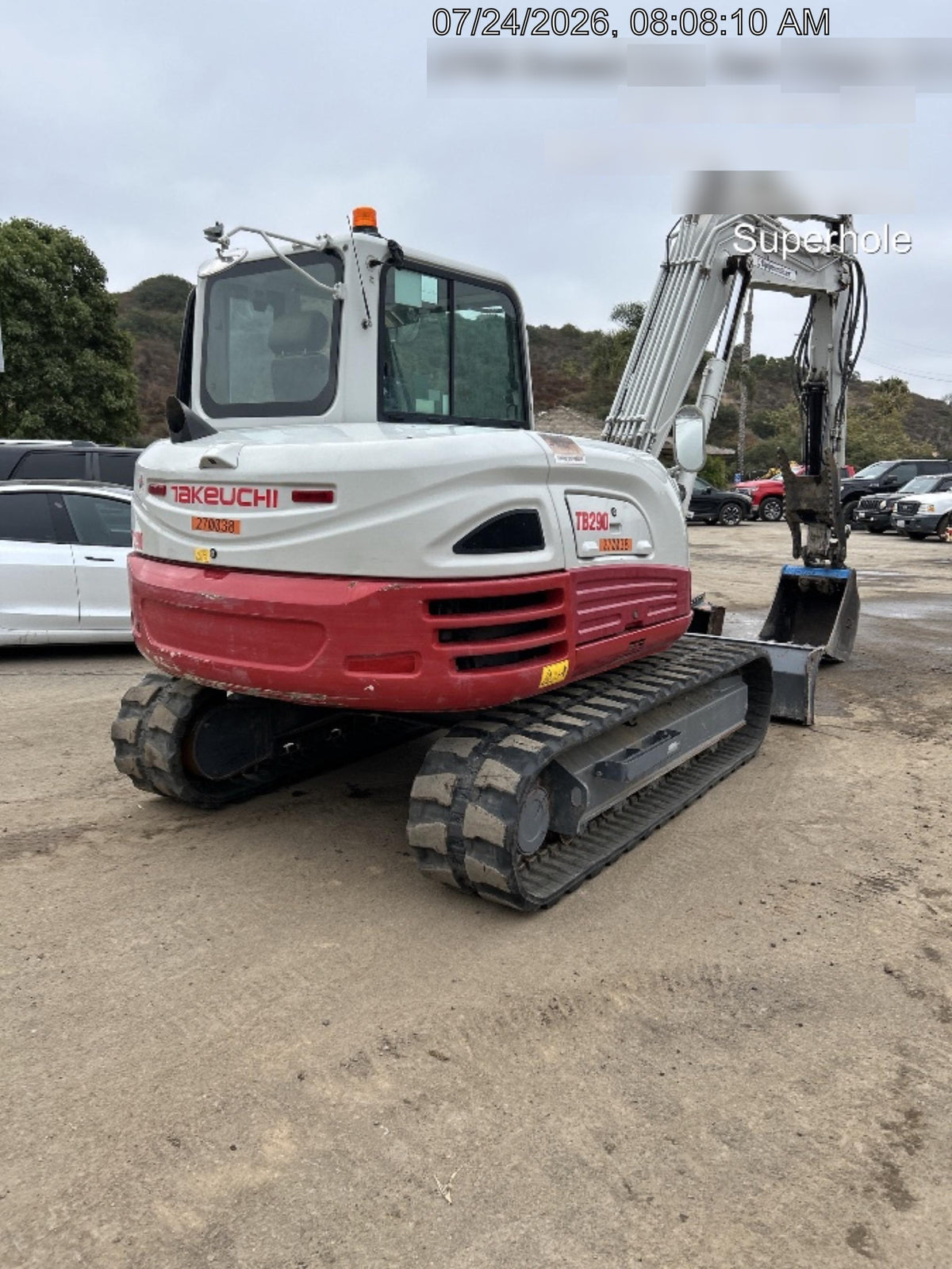 2022 TAKEUCHI TB290-CR