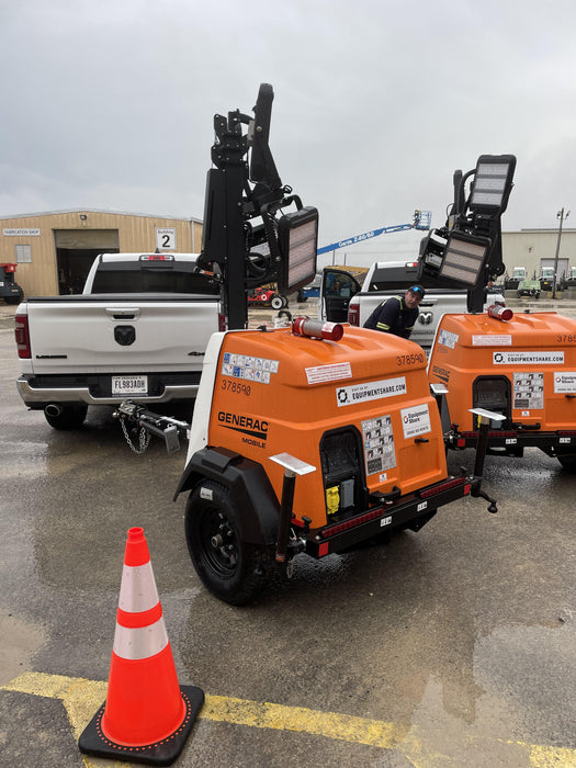 2023 Generac MLT2 Diesel, Flex Switch 120V Input, Powerzone Controller, 
(4) 320W LED Lights, 4kW Generator, 39.9 Gal Fuel Tank, 2" Ball, T3