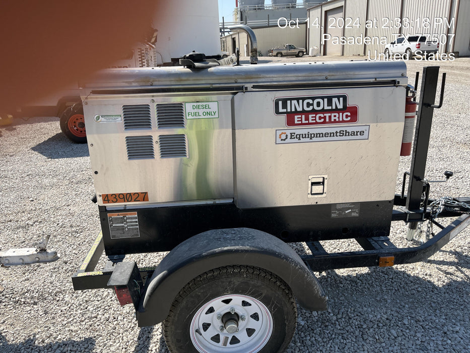 2024 Lincoln Electric LE400 Kubota V1505, Trlr, Cable Rack, Light Kit, ES Decals, T3