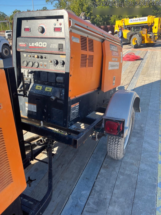 2022 Lincoln Electric LE400 Kubota V1505, Trlr, Cable Rack, Light Kit, ES Decals, T3