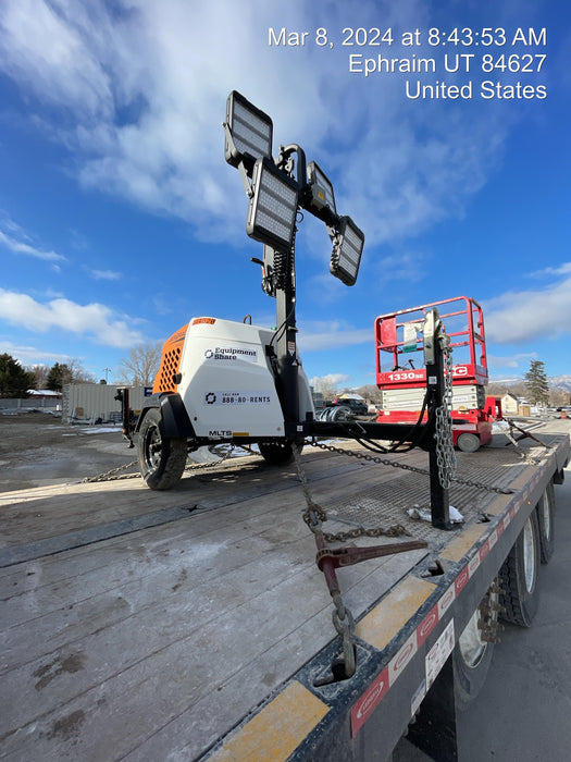 2023 Generac MLT2 Diesel, Flex Switch 120V Input, Powerzone Controller, (4) 320W LED Lights, 4kW Generator, 39.9 Gal Fuel Tank, 2" Ball, T3