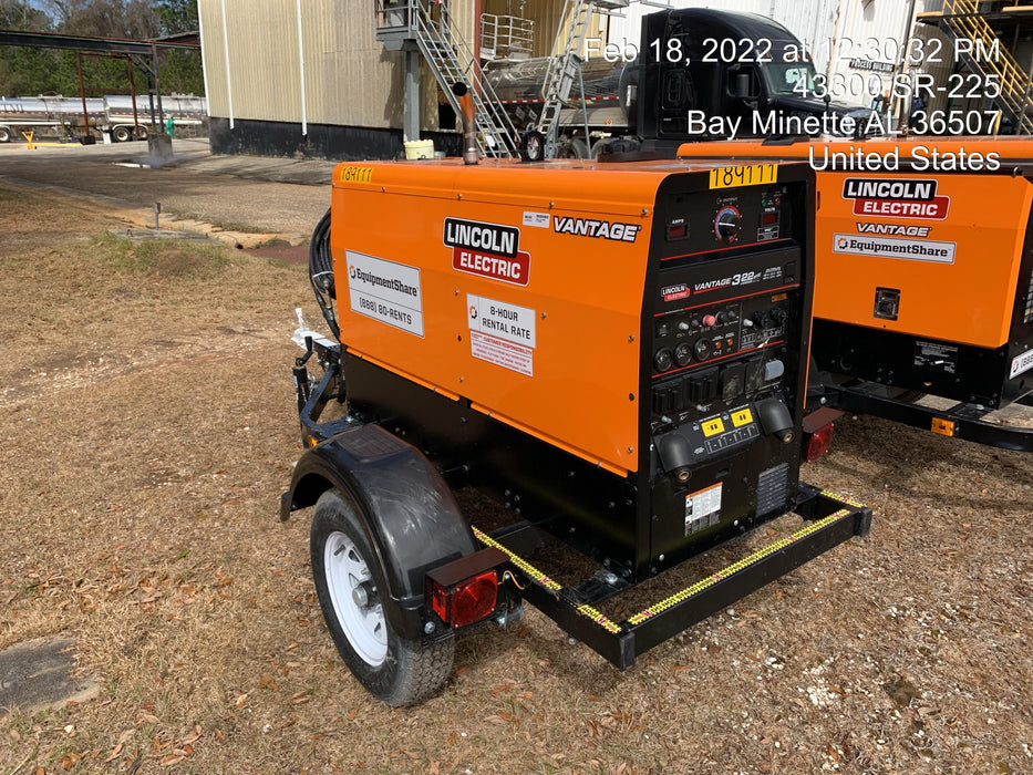 2021 Lincoln Electric Vantage 322 VANTAGE 322 READY-PAK 3