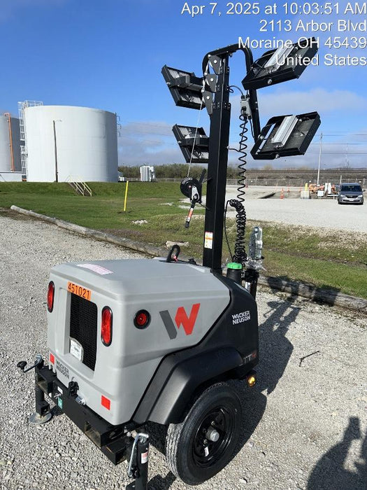 2024 Wacker Neuson LTT4 Diesel, Kohler KDW702, Deep Sea Controller, Auto Start, LED 320W, Bypass Outlet, T3