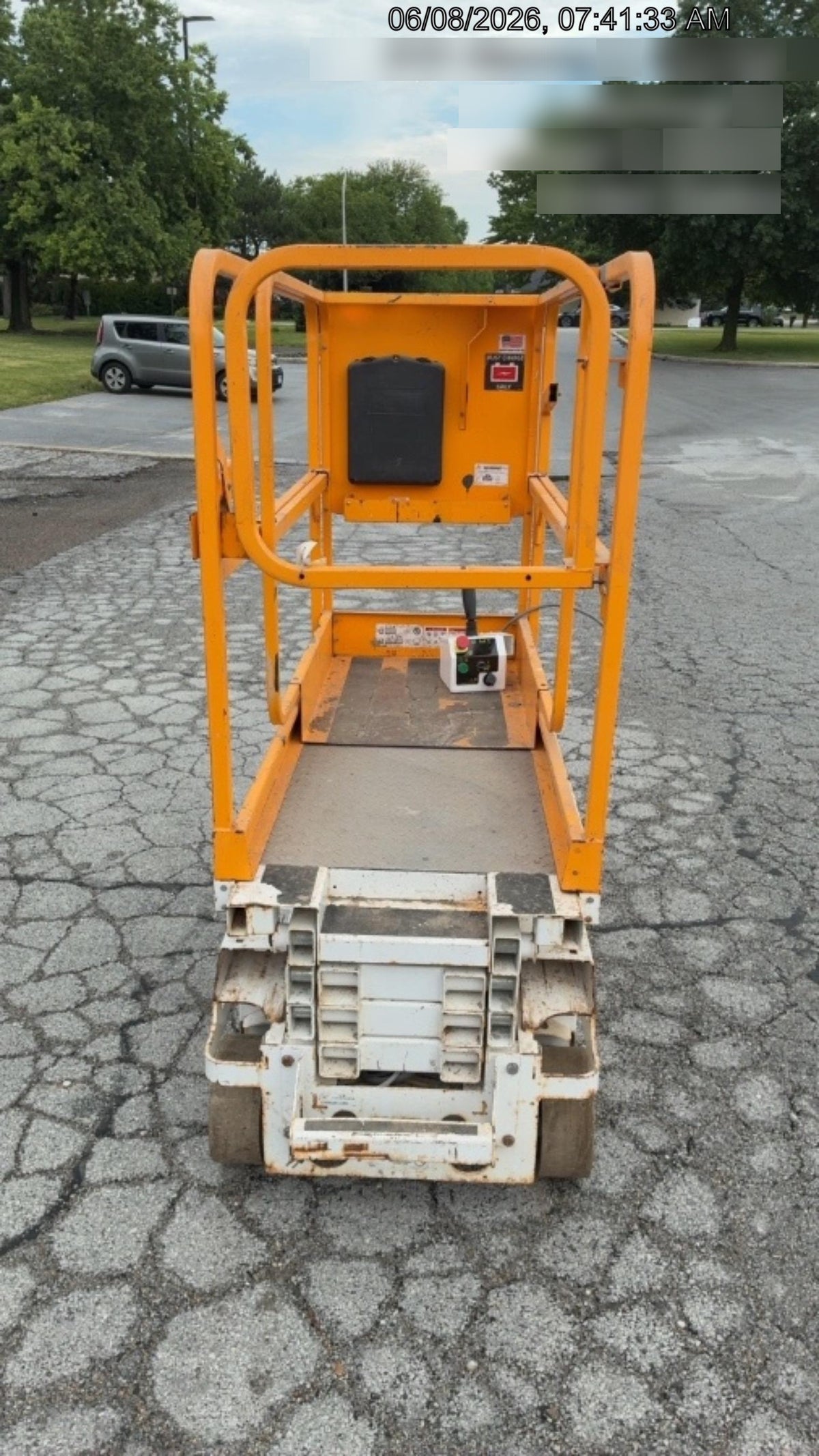 Custom Equipment HB-1430 Hy-Brid Scissor Lift
Platform capacity up to 670 lbs
Working height up to 20 ft
Weighs under 1,700 lbs
Non-marking wheels