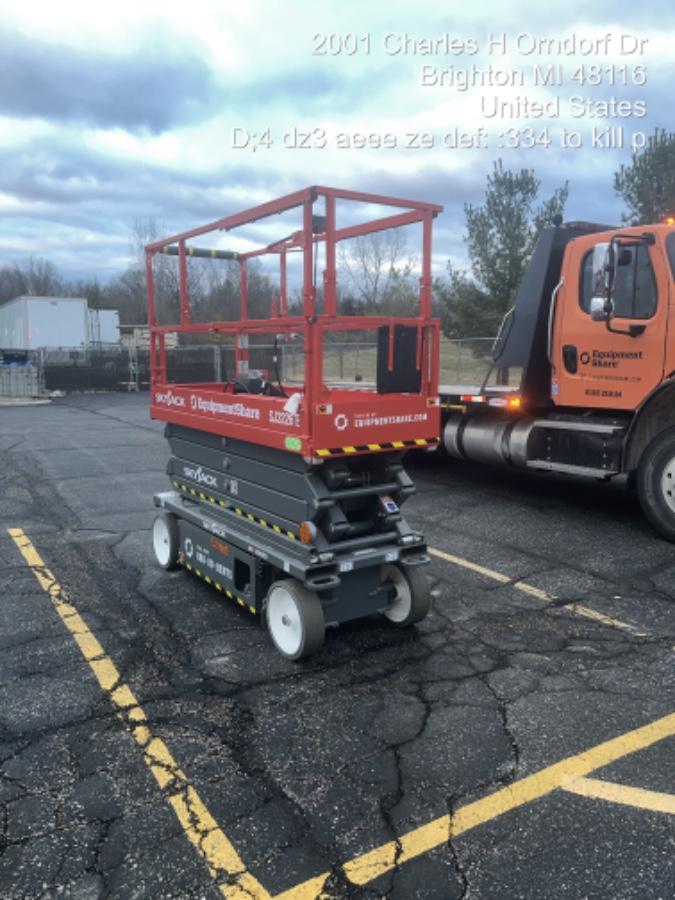 2024 Skyjack SJ3226 Electric Drive, Sld NM Tires, DBcns, T3