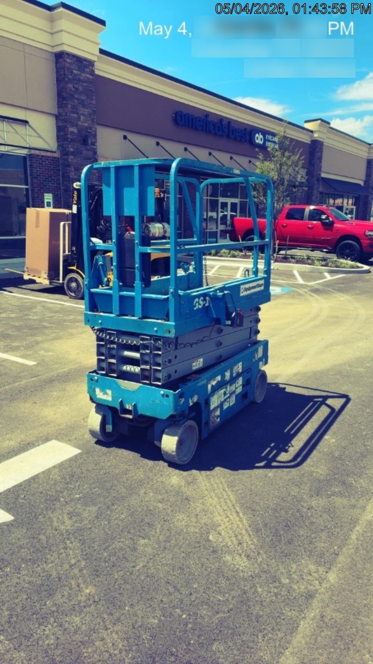 2019 Genie GS-1930 Fixed rails with chain Entry