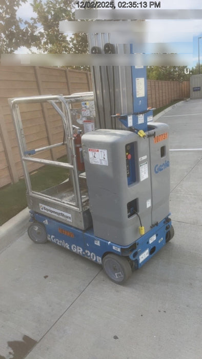 2020 GENIE GR-20