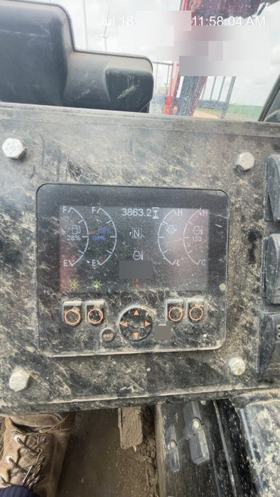 2019 Manitou MTA10055 Cab/Heat/Air, 120 HP, Solid Tires, Work Lights, Lift Hook, Auxiliary Hydraulics w/66" Carriage and 60" Forks