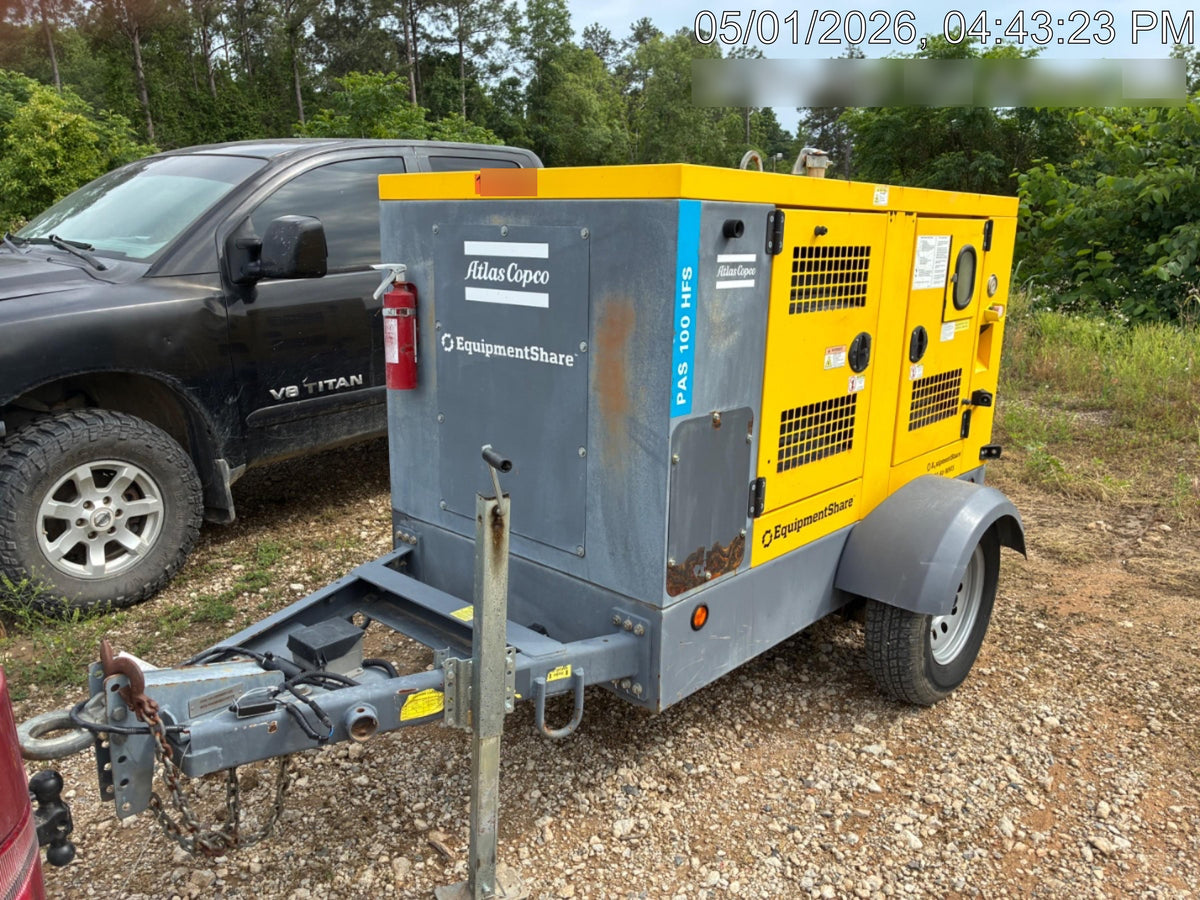 2021 ATLAS COPCO PAS 100 HF CS Enclosed