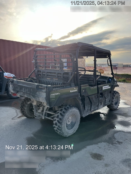 Kawasaki Mule PRO-DXT Movement Alarm, Beacon, Hard Top, ES Track Hardware