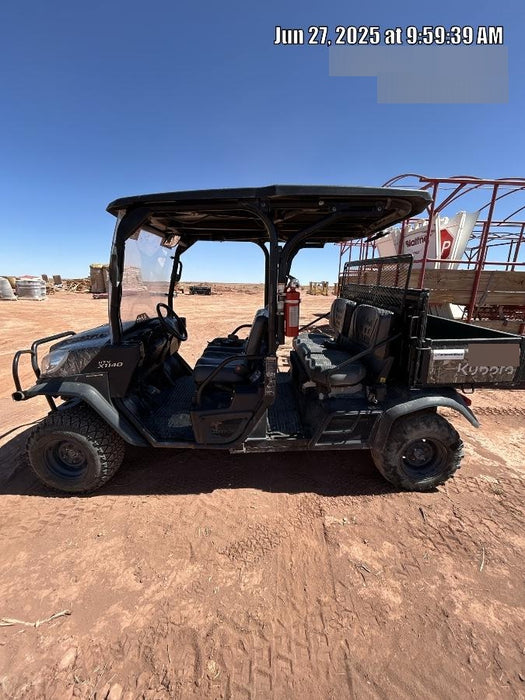 2020 Kubota RTV-X1140 CAMO, CANOPY, STROBE, BACK UP ALARM, WINDSHIELD, FIRE EXT