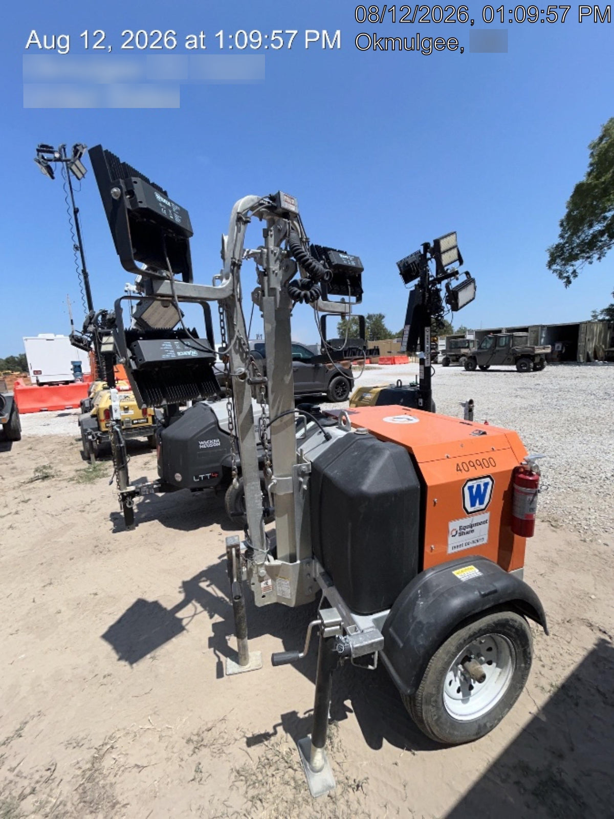 2024 Wanco WLTT-4MM4K Diesel, Deep Sea Controller, Shore Power Plug, Auto Start, (4) 350W LED Floodlights, 4kW Generator, 60 Gal Fuel Tank, 2" Ball, T3
