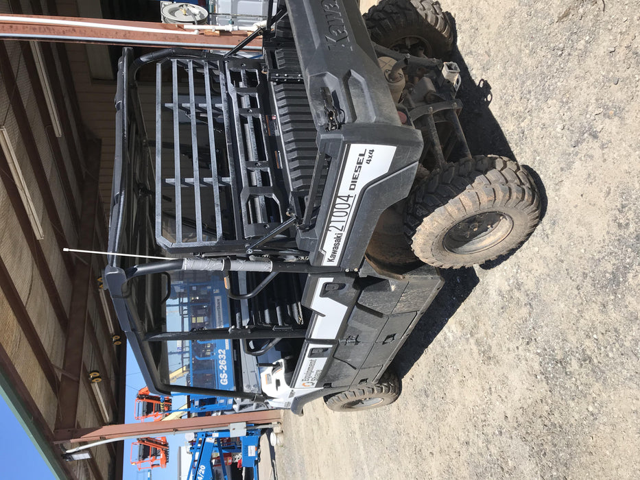 2019 Kawasaki MULE PRO-DX Kawasaki Mule 4x4 Diesel UTV w/Hard Top, Windshield, Beacon, Backup Alarm, ES Keypad/Hardware Installed