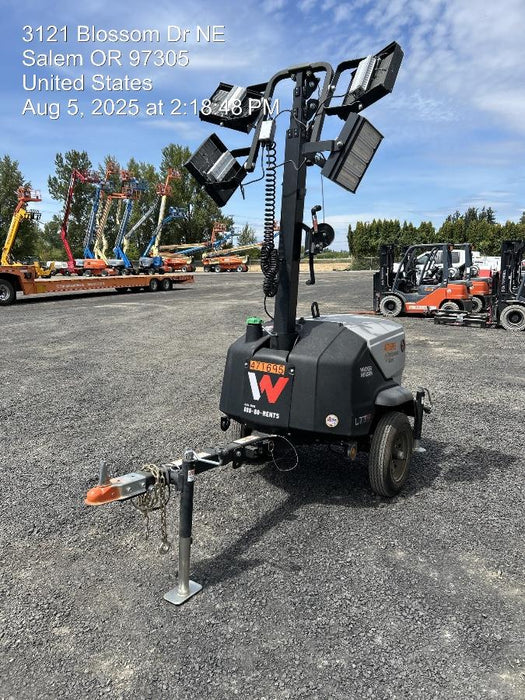 2024 Wacker Neuson LTT4 Diesel, Kohler KDW702, Deep Sea Controller, Auto Start, LED 320W, Bypass Outlet, T3