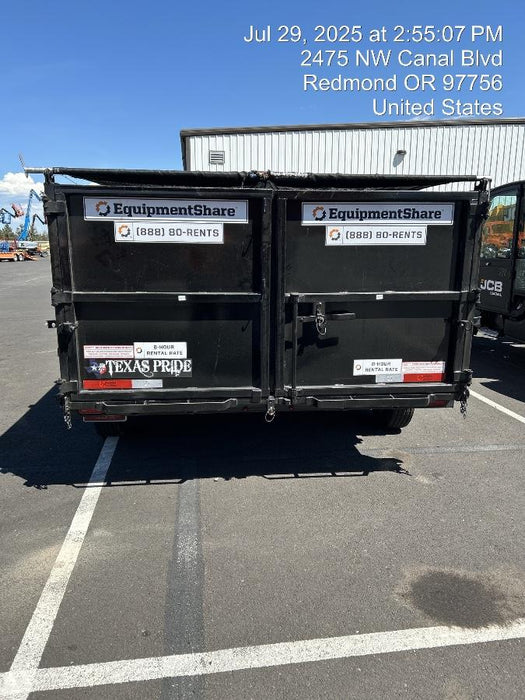 2025 TEXAS PRIDE TRAILERS DT714416KBP