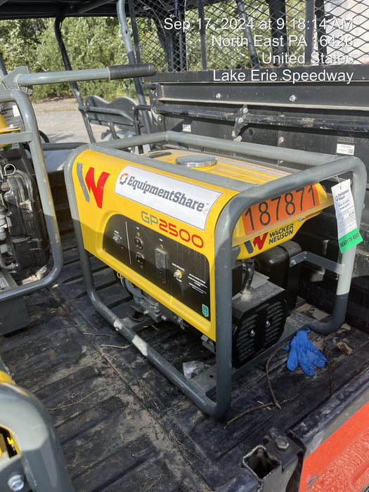 2021 WACKER NEUSON GP2500A